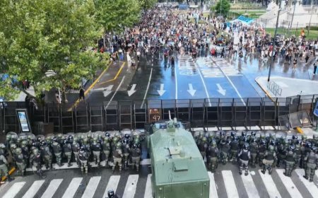 Incidentes en la marcha contra la reforma laboral