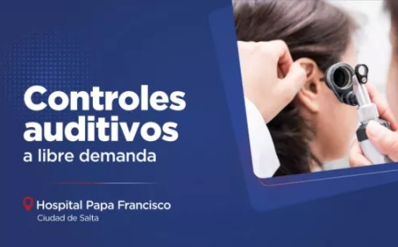El hospital Papa Francisco realizará desde hoy controles auditivos a libre demanda