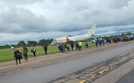 Evacuaron un vuelo en el aeropuerto internacional Jujuy