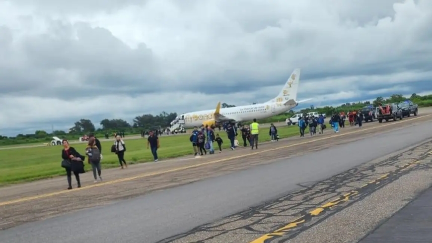 Evacuaron un vuelo en el aeropuerto internacional Jujuy