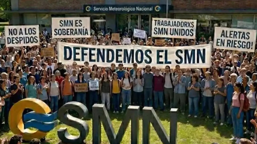 El Gobierno envió telegramas a 140 personas y avanza con los despidos en el Servicio Meteorológico Nacional