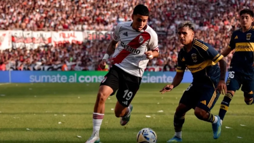 Boca se quedo con el triunfó ,  le ganó a River por 1 a 0 en el Superclásico