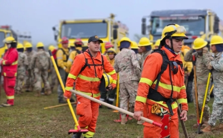 Salta es sede del entrenamiento de Brigadistas Forestales y Bomberos del NOA