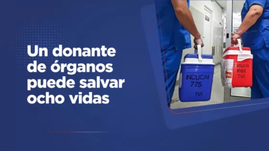 Un donante de órganos y tejidos puede salvar hasta ocho vidas