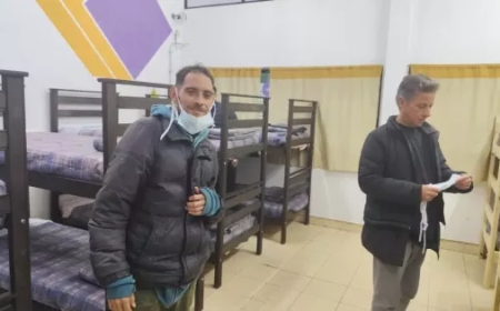 En la noche más fría del año, el Hogar de Noche albergó 79 personas en situación de calle