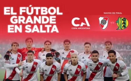 Copa Argentina en Salta: mañana jueves se habilita la venta de entradas físicas para River Vs Aldosivi