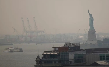 ALERTA SANITARIA EN NUEVA YORK Y NUEVA JERSEY A DÍAS DE LA GRAN FINAL DEL MUNDIAL: UNA NUBE DE HUMO AMENAZA EL ENCUENTRO ENTRE ARGENTINA Y ESPAÑA