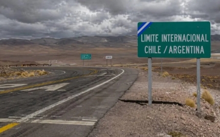 Cerraron el paso fronterizo por el temporal de agua y viento blanco en Chile