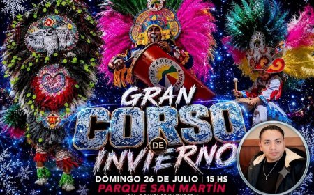Salta despide las vacaciones de invierno con un corso gratuito en el Parque San Martín