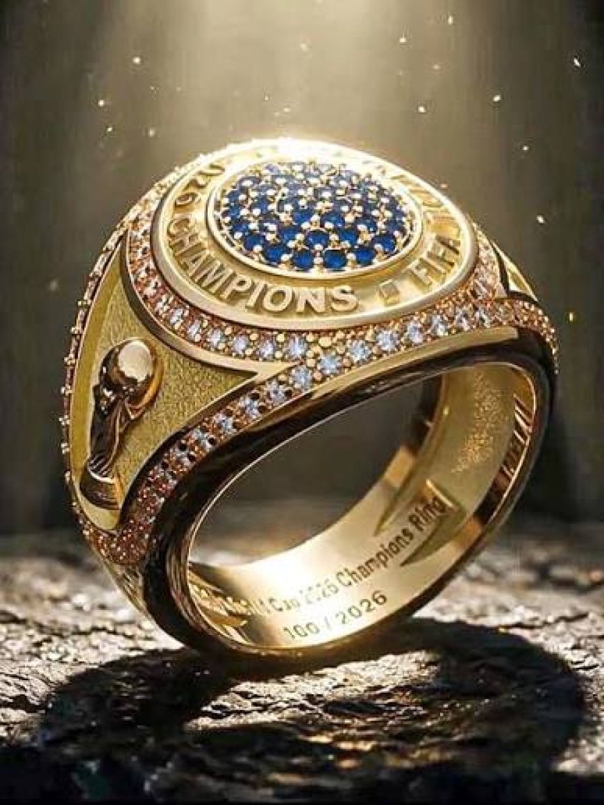Así son los suntuosos anillos de campeón que entregará por primera vez la FIFA: cuántos se fabricaron y los particulares detalles