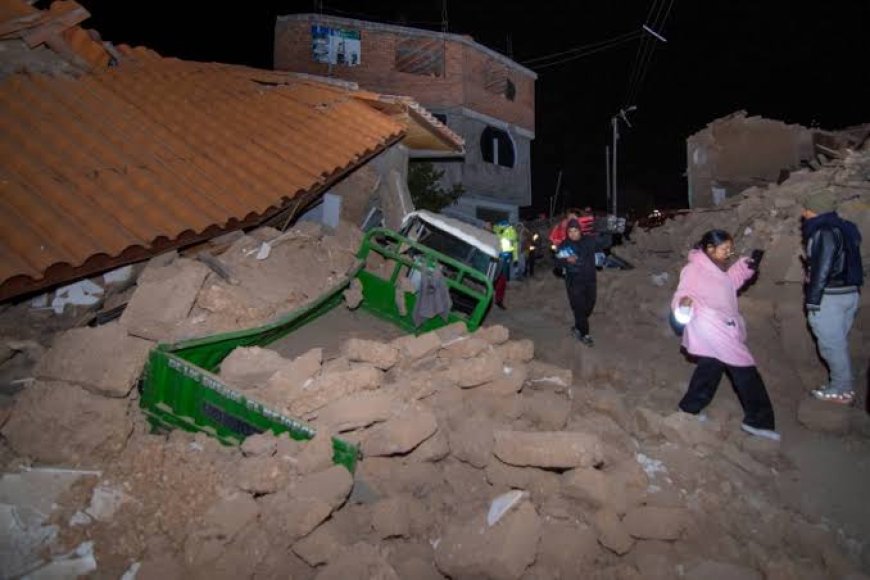 SISMO #2: PERÚ - Sismo de magnitud 5,1 en el centro de Perú: al menos 5 fallecidos