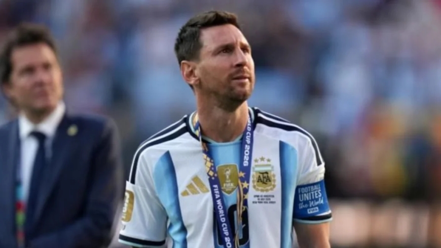 Lionel Messi llegó a Rosario