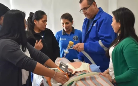 Personal del SAMEC se capacitó en el manejo de equipos biomédicos