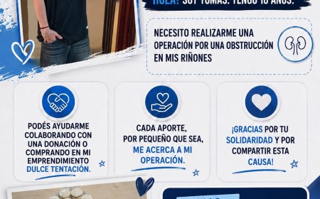 Tommy necesita una cirugía urgente y su familia busca reunir fondos para alquilar un equipo