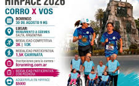 HIRPACE realizará su tradicional maratón y convoca a toda la comunidad salteña