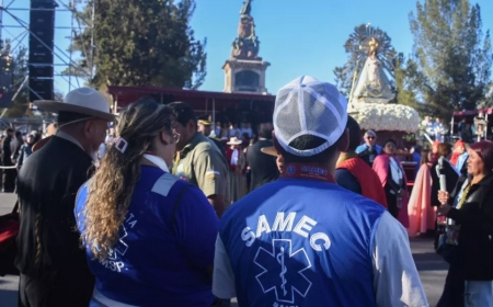 El SAMEC realizó cerca de 750 atenciones durante la procesión del Milagro