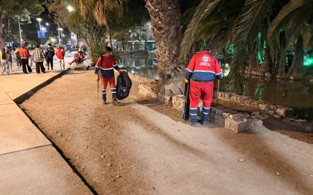 La ciudad quedó limpia y ordenada tras el Milagro