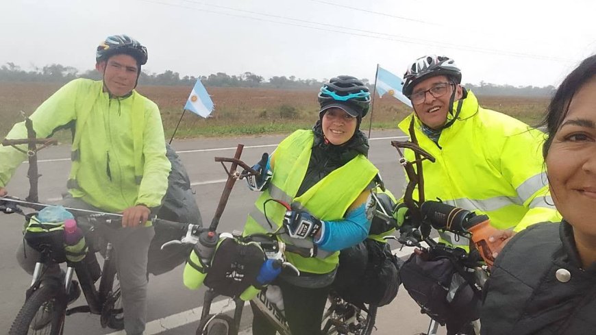 MILAGRO 2026 - Peregrinos de Concordia ya recorrieron cerca de 900 kilómetros y mantienen firme su llegada a Salta para el 14 de septiembre