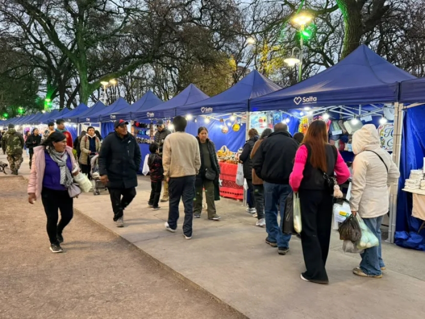  La Feria del Milagro recibió a miles de personas en el parque San Martín