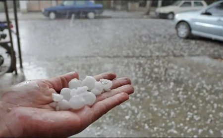 ¡ALERTA EN EL NORTE! CAYÓ GRANIZO EN SALVADOR MAZZA Y ADVIERTEN POR LA CONTINUIDAD DE LAS TORMENTAS
